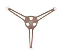 IMIKEYA Supporto triangolare per piatto girevole a microonde ad anello rotante con ruote, compatibile con base di miglioramento riscaldamento uniforme ed efficienza