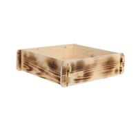 IMIKEYA Sushi - Vassoio giapponese quadrato in legno resistente per servire snack dessert e sushi design elegante per ristoranti sociali