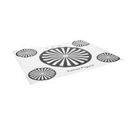 IMIKEYA Tabella di Ottica Adesiva 40x30 Cm per Messa a Fuoco Telecamera di Sicurezza, Schema di Calibrazione Colore e Risoluzione, Strumento di Allineamento Obiettivo per Monitoraggio