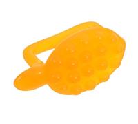 IMIKEYA Tavola Massaggiante in Resina Naturale per Massaggio al Collo e Schiena Piastra Raschiante Durevole Arancione Strumento Pratico per Stimolare la Circolazione e Rilassare Spalle