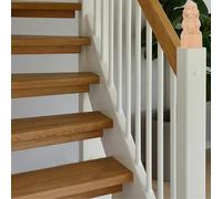 IMIKEYA Terminali Intagliati in Legno Massello a Forma di Leone Coppia Cani Fu Foo per Decorazione Ponte Romano, Pinnacoli per Interni Casa e Ufficio