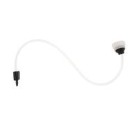 IMIKEYA Tubo flessibile per raccordo per sigillante per vasetti Tubo per vuoto flessibile e trasparente per stoccaggio e viaggio compatibile con imballaggi sottovuoto per alimenti e sacchetti