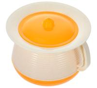 IMIKEYA Vasino portatile con coperchio ermetico, materiale plastico, resistente, dimensioni standard vasino per uso domestico per adulti e gravidanza, uso notturno e viaggi, pratica e facile da usare