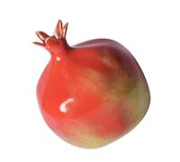 IMIKEYA Vaso Fiori Ceramica Forma Melograno Contenitore per Composizione Floreale Ornamento Decorativo