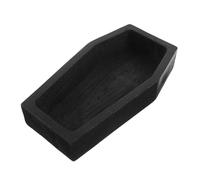 IMIKEYA Vassoio Di Frutta A Forma Di Cofanetto Vassoio Per Servire Verdure Piatto Per Servire Cofanetto Piatto Di Servizio Di Festa In Legno Nero