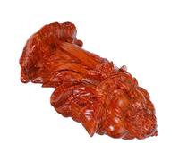 IMIKEYA Zhongkui - Statua in legno intagliato a mano, tradizionale, Feng Shui, per decorazione della scrivania, protezione della porta per fortuna e energia positiva