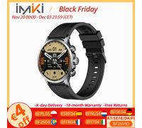 IMIKI XPLORER Pro Smartwatch Schermo AMOLED da 1,6'' 170 + Modalità Sportive, Monitoraggio della Frequenza Cardiaca/SpO2/Sleep, Resistente all'acqua 1ATM for Benetton