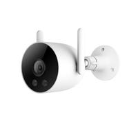 Telecamera Wifi Esterno Senza fili 2.4G Wifi e LAN, Rilevamento Umano AI, Impermeabile IP66, Audio Bidirezionale, Visione Notturna a Colori 30M