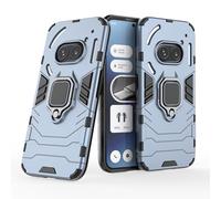 IMIRST Case for Nothing Phone (2a) Military Grade Heavy Duty Shock Absorbing Scratch Resistant Sleek Robust Protective Cover with Ring Compatible with Nothing Phone 2a. HB Blue