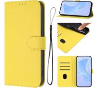 IMIRST Cover per Xiaomi Redmi 15C 4G/5G, Libro Custodia Portafoglio Premium Pelle PU, Slot Scheda, Chiusura Magnetico Aletta Antiurto Case per Redmi 15C, YBCS Lemon Yellow