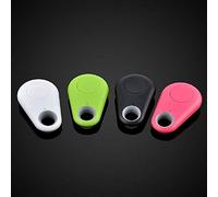 Imixcity - Dispositivo anti perdita, mini Wireless, Bluetooth/richiamo/Tracker/posizione GPS/allarme/per portamonete, chiavi, animali, cane, 2 pezzi bianco Nero 52x31x11 mm