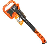 IMJ-Global - Ascia Spaccalegna Professionale Testa da 1250g Grandezza 60,5 cm, Accetta Spaccalegna con Impugnatura THERMOPLASTIC Sagomata in Fibra di Vetro in Gomma Antiscivolo, Custodia Inclusa