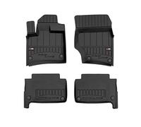 IMJ-Global Tappetini Auto Gomma ProLine 3D su Misura Compatibili con Audi Q7 I 2005-2015 1° e 2° fila, Set Completo di Tappeti Auto TPE per Migliorare Look e Sportività