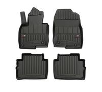 IMJ-Global Tappetini Auto Gomma ProLine 3D su Misura Compatibili con Mazda CX-5 II dal 2017 in poi senza copertura per il montaggio delle cinture di sicurezza, Set Completo di Tappeti Auto TPE