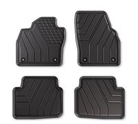 IMJ-Global Tappetini Auto Gomma SpartLINE su Misura Compatibili con Skoda Kamiq dal 2019 in poi, Set Completo di Tappeti Auto per Migliorare Look e Sportività, Tappetino Premium in TPE Durevole