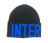 Imma Cuffia Inter Jacquard Nero Azzurro TU