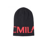 Imma Cuffia Milan Jacquard Nero/Rosso Uomo TU