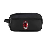 Imma Pochette Milan Pelle Nero Rosso Uomo TU