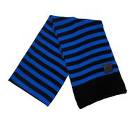 Imma Sciarpa Calcio Inter Righe Nero Azzurro Uomo TU
