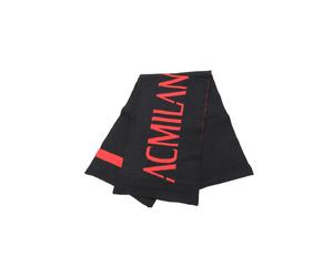 Imma Sciarpa Calcio Milan Nero Rosso TU