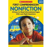 Immacula A Rhodes Immacula Rhodes First Comprehension: Nonfiction (Tascabile)