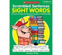 Immacula A Rhodes Immacula Rhodes Scrambled Sentences: Sight Words (Tascabile)