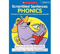Immacula a Rhodes Scrambled Sentences Phonics - Grade K-2 (Tascabile)
