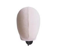 Immagazzinaggio pratico dell'esposizione del cappello della parete del modello della testa coperta tessuto economizzatore di spazio per l'attrezzatura del salone di bellezza dei