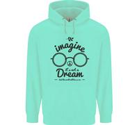 Immagina Che Non Sia Un Sogno Mondo Pace Felpa Uomo