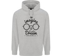 Immagina Che Non Sia Un Sogno Mondo Pace Felpa Uomo