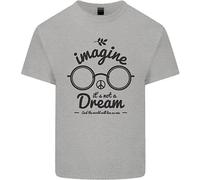 Immagina Che Non Sia Un Sogno Mondo Pace Maglietta Hippy Per Bambini