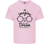 Immagina Che Non Sia Un Sogno Mondo Pace Maglietta Hippy Per Bambini