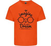 Immagina Che Non Sia Un Sogno Mondo Pace Maglietta Hippy Per Bambini