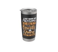 Immagina come fantastici biscotti e sugo con salsa dolce Bicchiere termico in acciaio inox doppia parete