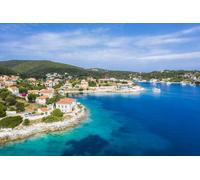Immagine acrilica 90 x 60 cm: Fiscardo Village in Cefalonia Island, Grecia (176250311)