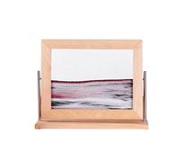 Immagine che scorre - da 3D con cornice in legno | con movimento dinamico quadrato | liquido per la decorazione 'ufficio a casa | cinematograh