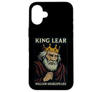 Immagine del titolo della tragedia del re Lear Shakespeare Custodia per iPhone 16 Plus