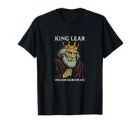 Immagine del Titolo della tragedia del re Lear Shakespeare Maglietta