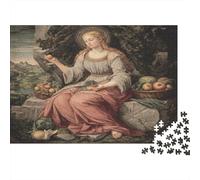 Immagine della dea del Rinascimento italiano Puzzle 1000Pcs Decorazione Per La Casa. Rilassamento E Intelligence Per Adulti E Bambini Da 14 Anni 52x38cm/1000pcs