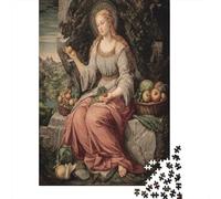 Immagine della Dea of The Rinascimento italiano Puzzle 1000Pcs Decorazione Per La Casa. Rilassamento E Intelligence Per Adulti E Bambini Da 14 Anni 70x50cm/1000pcs