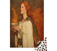Immagine della Dea|| Puzzle Divertenti Per Tutta La Famiglia 38x26cm/1000pcs Adulti