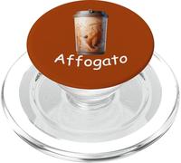 Immagine di Affogato Coffee & coffee tumbler. PopSockets PopGrip per MagSafe