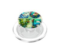 Immagine di Amore e Giornata della Terra PopSockets PopGrip per MagSafe