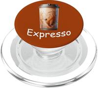Immagine di caffè espresso e bicchiere da caffè. PopSockets PopGrip per MagSafe