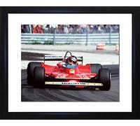 Immagine Favourites Gilles Villeneuve (Ferrari) # 1 foto incorniciata