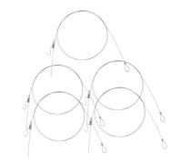 Immagine Ganci sospesi, Kit for appendere quadri con 5 fili e ganci in argento, dimensioni multiple