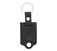Immagine Keepsake Keychain - FOB Photo in pelle, portachiavi a sospensione immagine | Torta di memoria portatile 1.3x3.0in, catena del supporto a colori, idea regalo con momenti sentimentali
