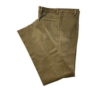 Pantalone Velluto Classico con Pence Duca VISCONTI di MODRONE Art. Flexus Colore Beige (48)