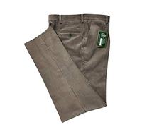 IMMAGINE Pantalone Velluto Classico con Pence Duca VISCONTI di MODRONE Art. Flexus Colore Grigio Perla (46)