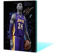 Immagine Stampe su tela All Star Game NBA Kobe Bryant 24 Great Basketball Player Artwork Kobe Portrait Canvas Painting Poster Wall Art for Home Decoration For Living Room - Senza cornice,50×70cm